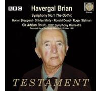 Havergal Brian: Symphony No. 1- The Gothic by Shirley Minty (2010-02-09)