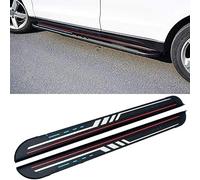 HAVERN 2 pièces Voiture Jupes Latérales pour Audi Q7 2006 2007 2008 2009 2010-2015,Marchepieds Latéraux Nerf Bar, Accessoires Décoratifs Modification Extérieure