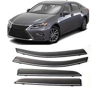 HAVERN 4 déflecteurs d'air pour Lexus ES ES200 ES260 ES300h ES300 2018-2021,Fenêtre Latérale Visière Déflecteur Pare-Brise pour Pare-Pluie Bouclier Ventilation