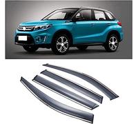 HAVERN 4 déflecteurs d'air pour Suzuki Vitara 2015-2020,Fenêtre Latérale Visière Déflecteur Pare-Brise pour Pare-Pluie Bouclier Ventilation