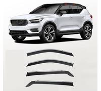 HAVERN Déflecteurs de Voiture Fenêtre Latérale pour Volvo XC40, deflecteur d air, Pare-Brise Météo Bouclier Déflecteurs de Vent