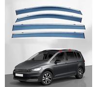 HAVERN Déflecteurs de Voiture Fenêtre Latérale pour VW Touran L MK2-5T 2016-2020 2021 2022 2023, deflecteur d air, Pare-Brise Météo Bouclier Déflecteurs de Vent