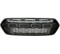 HAVERN Voiture Calandres Avant De Radiateur pour Transit Custom 2018-2021,Grille de Pare-Chocs Avant Trim Accessoire Calandre Rechange Avant