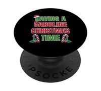 Having A Caroline Christmas Time Family Reunion Name PopSockets PopGrip Adhésif