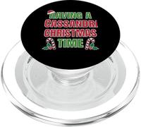Having A Cassandra Christmas Time Family Reunion Name PopSockets PopGrip pour MagSafe