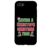 Having A Christopher Christmas Time : nom de réunion de Famille Coque pour iPhone SE (2020) / 7/8