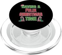 Having A Felix Christmas Time Family Time (nom de réunion de Famille) PopSockets PopGrip pour MagSafe