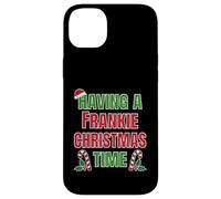 Having A Frankie Christmas Time (nom de réunion de Famille) Coque pour iPhone 14 Plus