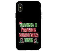 Having A Frankie Christmas Time (nom de réunion de Famille) Coque pour iPhone X/XS