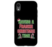 Having A Frankie Christmas Time (nom de réunion de Famille) Coque pour iPhone XR
