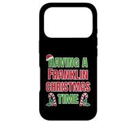 Having A Franklin Christmas Time Family Reunion Name Coque pour iPhone 17 Pro