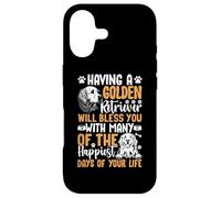 Having A Golden Retriever Will Bless You with Many of The Coque pour iPhone 17