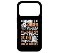 Having A Golden Retriever Will Bless You with Many of The Coque pour iPhone 17 Pro
