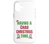 Having A Tchad Christmas Time Family Reunion Name Coque pour iPhone 16 Plus