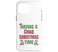Having A Tchad Christmas Time Family Reunion Name Coque pour iPhone 16 Pro Max