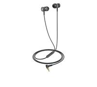 Havit E303P - Écouteurs avec micro - intra-auriculaire - filaire - jack 3,5mm - isolation acoustique - noir