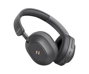 Havit H668BT Casque NC01 avec annulation active du bruit, design pliable sans fil Bluetooth, 80 heures de lecture, audio haute résolution EQ personnalisé via application, super basses pour