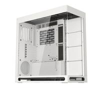 HAVN HS 420 Boîtier PC ATX à double chambre Blanc | Design hybride, 11 ventilateurs de 140 mm et 3 supports de radiateur de 420 mm, gestion des câbles simpliCable, verre trempé, hub de ventilateur PWM