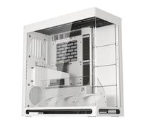 HAVN Boîtier PC ATX HS420 VGPU – GPU vertical PCIe 5.0, Verre trempé, simpliCable – Blanc