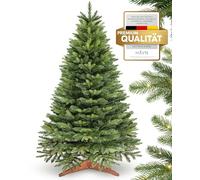 Håvn ® Sapin de Noël Artificiel Premium 180 cm (Nordlys) | Aspect Naturel, Branches Denses, avec Support en Bois & Sac de Rangement - Sapin Haut de Gamme