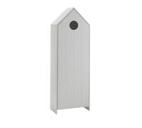 Armoire Cabane de Plage Blanche 1 Porte - HAVRE - ALTOBUY Blanc G
