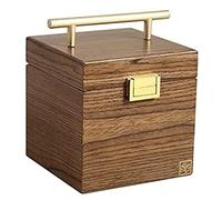 HAVVMK Coffret à Bijoux Boîte à Bijoux Organisateur de Bijoux Boîte à Bijoux à 3 Niveaux Grand boîtier de Rangement en Bois de Luxe pour Porte-Boucles d'oreilles Boîte de Rangement de bij