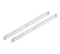 Hawa Combino 80 H FS/UL Lot de 4 amortisseurs de porte en plastique Anthracite 65-80 kg