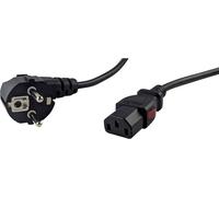 HAWA R60103 appareils IEC Câble de raccordement noir 2 m verrouillable