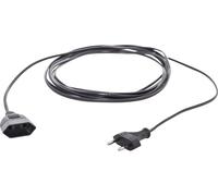 HAWA R696 alimentation Rallonge 2.5 A noir 3.00 m H03VVH2-F 2X 0,75 mm² plat