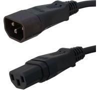 HAWA R771 appareils IEC Câble de raccordement noir 1.00 m