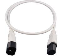 HAWA R772 appareils IEC Câble de raccordement blanc 1.00 m