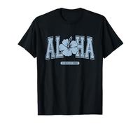Hawaï Aloha State-of Mind Island Arcadia Retro Floral T-Shirt