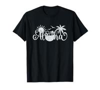 Hawaï Aloha State-of Mind Paradise Retro Floral Tropical T-Shirt