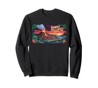 Hawaï, Parc National des volcans du Kilauea, Voyage Vintage à Hawaï Sweatshirt