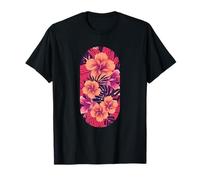 Hawaïen Hibiscus Jungle Summer Floral Escape T-Shirt
