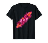 Hawaïen Jungle Orchidée Hibiscus Blossom Band T-Shirt