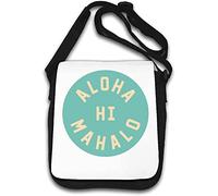 Hawaii Aloha Mahalo Hi Sac à bandoulière Blanc