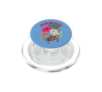 Hawaii avec Hibiscus ET Tortue Honu PopSockets PopGrip pour MagSafe