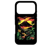 Hawaii Carte Postale Volcans Lava Flows Volcano Coque pour iPhone 17 Pro