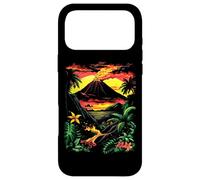 Hawaii Carte Postale Volcans Lava Flows Volcano Coque pour iPhone 17 Pro Max