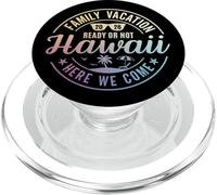 Hawaii Family Vacation 2026 Trip Here We Come Matching Squad PopSockets PopGrip pour MagSafe