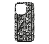 Hawaii Hibiscus Palm Planche de Surf Ukulélé Surfer Hawaïen Coque pour iPhone 13 Pro