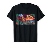 Hawaii Kilauea Volcans National Park Vintage Hawaii Voyage T-Shirt