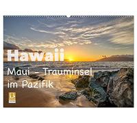 Hawaii - Maui Trauminsel im Pazifik (Wandkalender 2026 DIN A2 quer), CALVENDO Monatskalender: Maui gilt als die schönste Insel Hawaii´s. Lassen Sie ... Bildern durch das kommende Jahr begleiten.