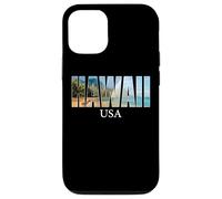 Hawaii State USA Hawaii Vacances île Hawaii Palm Beach Coque pour iPhone 12/12 Pro