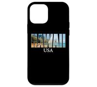 Hawaii State USA Hawaii Vacances île Hawaii Palm Beach Coque pour iPhone 12 Mini