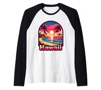 Hawaii Sunset Beach Holiday Island Summer Vacances Souvenir Manche Raglan