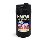 Hawaii Surfing Paradise Tasse de voyage isotherme portable