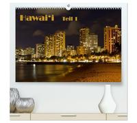 Hawai'i - Teil 1 (hochwertiger Premium Wandkalender 2026 DIN A2 quer), Kunstdruck in Hochglanz: Das Beste aus den vier Hauptinseln O'ahu, Kaua'i, Maui und Hawai'i
