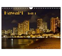 Hawai'i - Teil 1 (Wandkalender 2026 DIN A4 quer), CALVENDO Monatskalender: Das Beste aus den vier Hauptinseln O'ahu, Kaua'i, Maui und Hawai'i